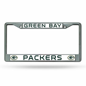 Rico Industries NFL Green Bay Packers Chrome Plate Frame