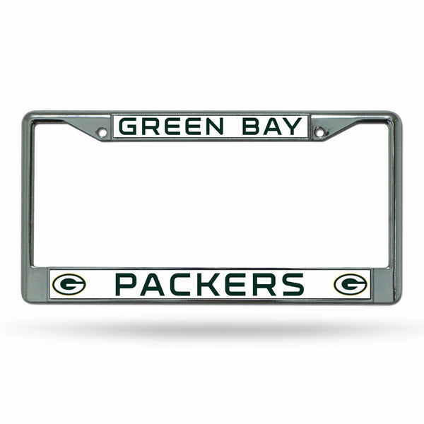 Rico Industries NFL Green Bay Packers Chrome Plate Frame