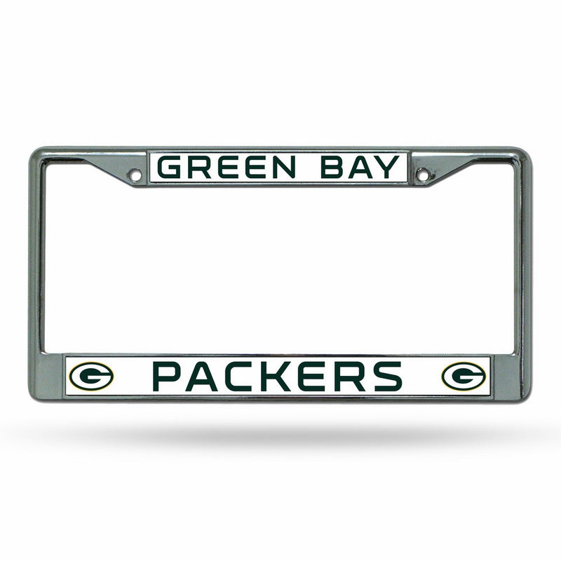 Rico Industries NFL Green Bay Packers Chrome Plate Frame