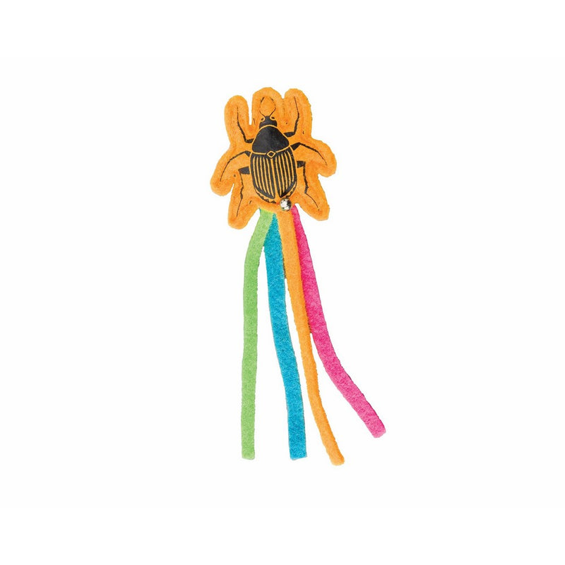 Ethical Pets Insect with Catnip Whiskins Felt Cat Toy, Assorted