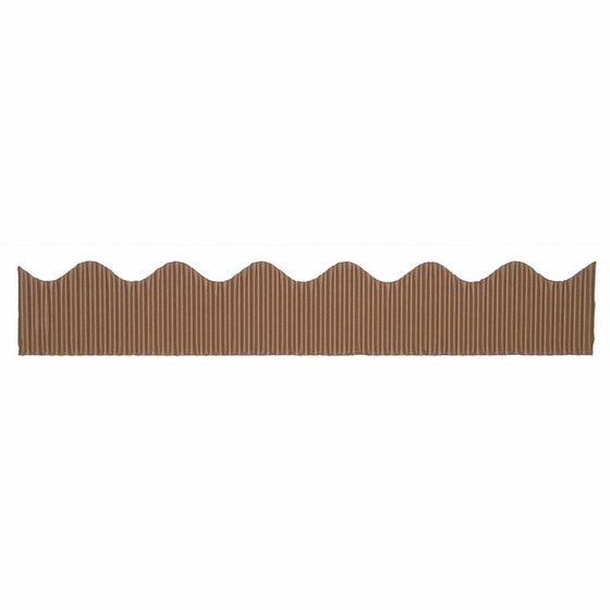 Pacon Bordette(R) Scalloped Border, Brown