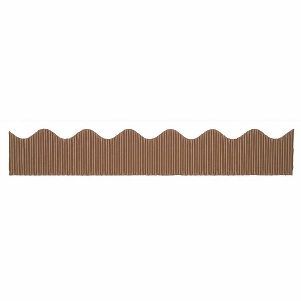 Pacon Bordette(R) Scalloped Border, Brown