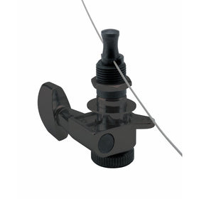 Planet Waves Auto-Trim Tuning Machines, 6 In-Line setup, Black