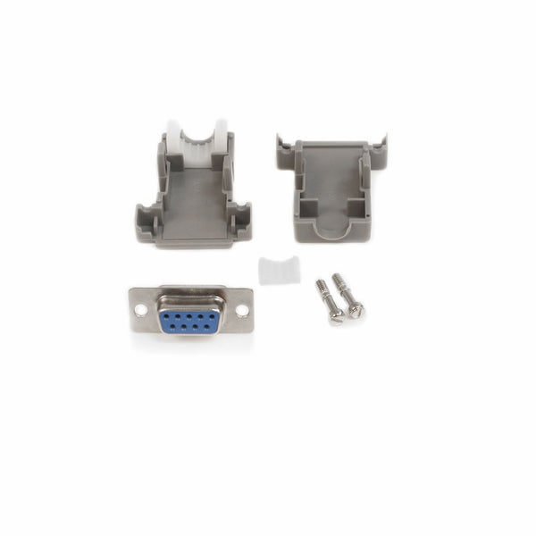 StarTech.com Assembled DB9 Female Solder D-SUB Connector with Plastic Backshell (C9PSF)