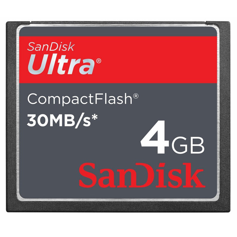 SanDisk Ultra CompactFlash 4 GB Memory Card 30MB/s SDCFH-004G-U46