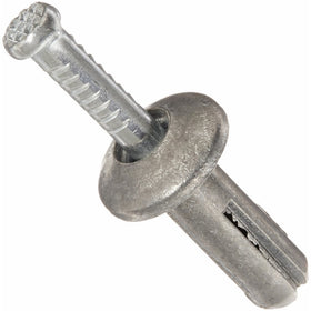 Wej-It Nail-It DN1403 Drive Anchor, Zamac Alloy, Zinc Plated Finish, Meets GSA FFS-325 Group V Type 2 Class 2 Specifications, 1/4" Diameter, 3/4" Length (Pack Of 100)