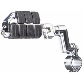 Kuryakyn 7993 ISO Dually Highway Pegs with Offset Mounts and 1-1/4" Magnum Quick Clamps