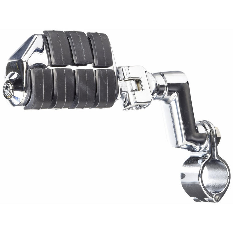Kuryakyn 7993 ISO Dually Highway Pegs with Offset Mounts and 1-1/4" Magnum Quick Clamps