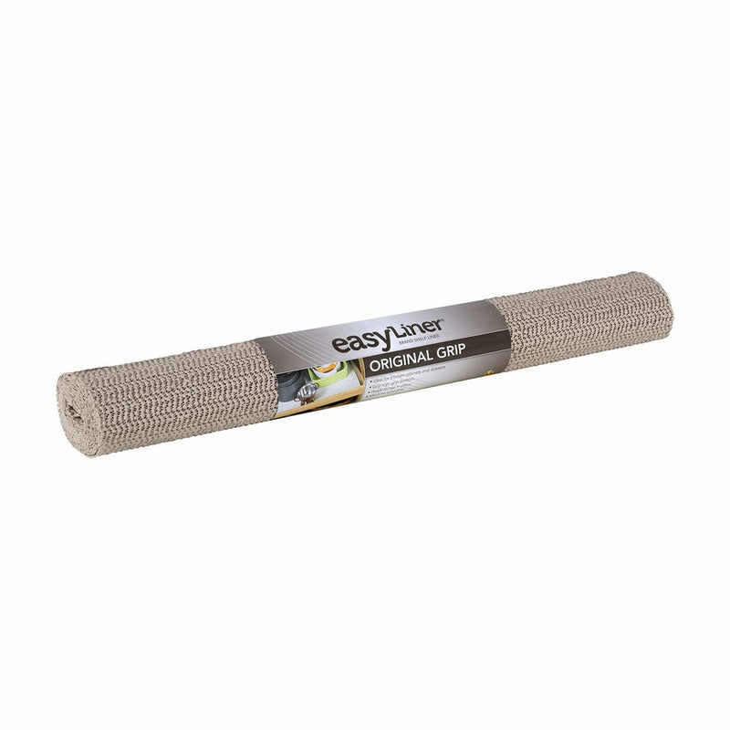 Duck Brand 393075 Original Grip Easy Liner Non-Adhesive Shelf Liner, 20-Inch x 7-Feet, Taupe