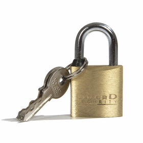 Guard Security 622 Solid Brass Padlock with 1-Inch Standard Shackle