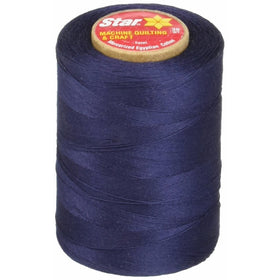 YLI Star Mercerized Cotton Thread Solids 1200 Yards-Navy