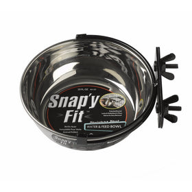 MidWest Homes for Pets Snap'y Fit Food Bowl/Pet Bowl, 20 oz. for Dogs, Cats & Small Animals