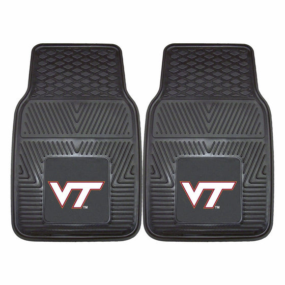 FANMATS NCAA Virginia Tech Hokies Vinyl Heavy Duty Car Mat