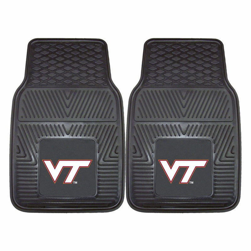FANMATS NCAA Virginia Tech Hokies Vinyl Heavy Duty Car Mat