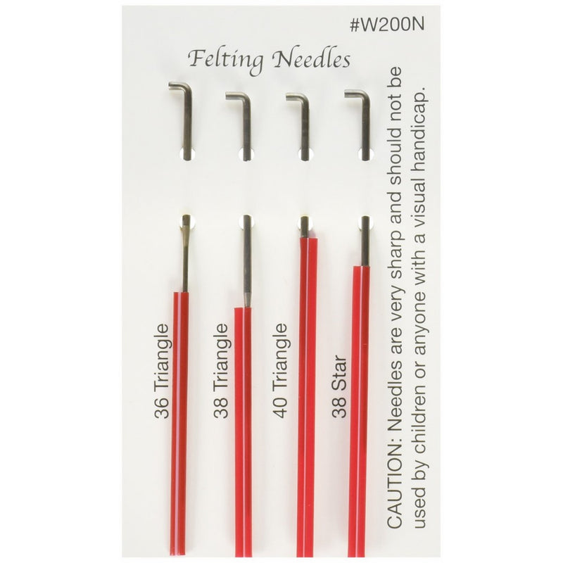 Wistyria Editions W200N Felting Needle, 4-Pack