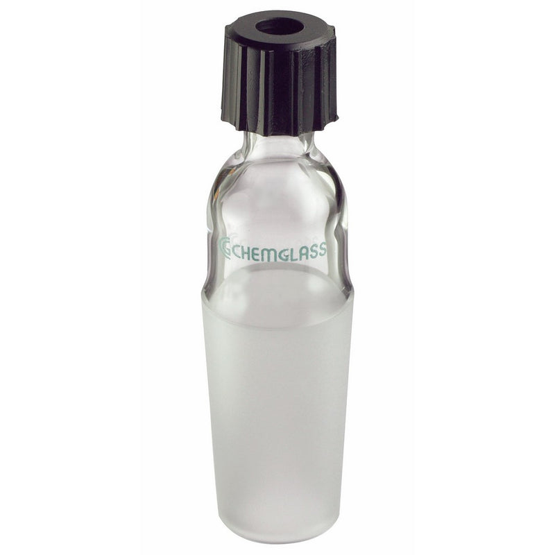 Chemglass CG-1042-01 Thermometer Inlet Adapter with 24/40 Inner Joint, 80mm Height