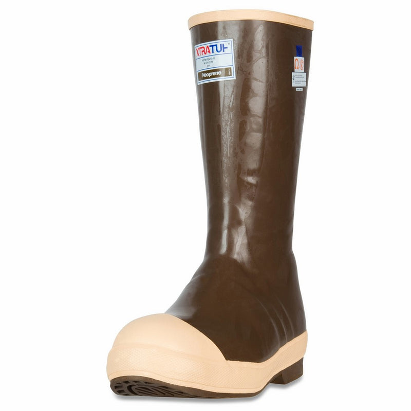 XTRATUF Legacy Series 15" Neoprene Steel Toe Insulated Men's Fishing Boots, Copper & Tan (22273G)