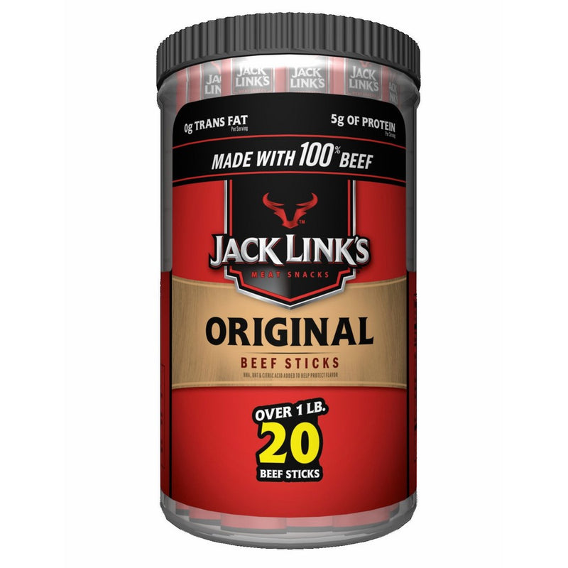 Jack Links Beef Sticks, Original, 20 count, 0.92 Ounce