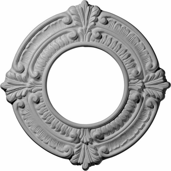 Ekena Millwork CM09BN 9-Inch OD x 4 1/8-Inch ID x 5/8-Inch Benson Ceiling Medallion