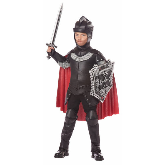 California Costumes The Black Knight Child Costume, Medium