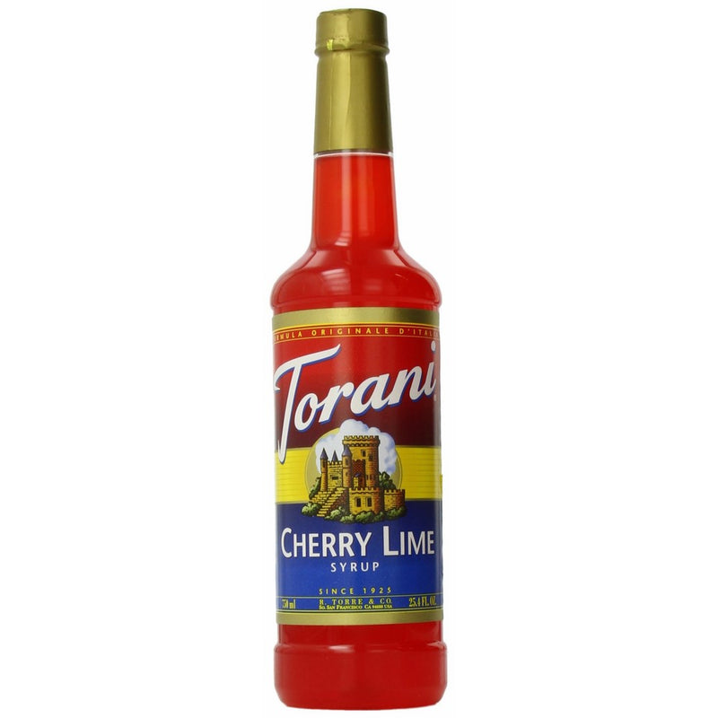 Torani Syrup, Cherry Lime, 25.4 Ounce (Pack of 4)