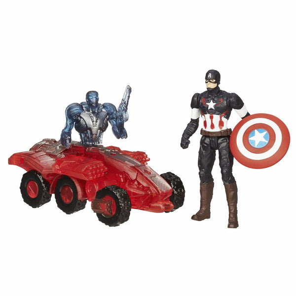 Marvel Avengers Age of Ultron Captain America Vs. Sub-Ultron 002 2.5-inch Figure Pack