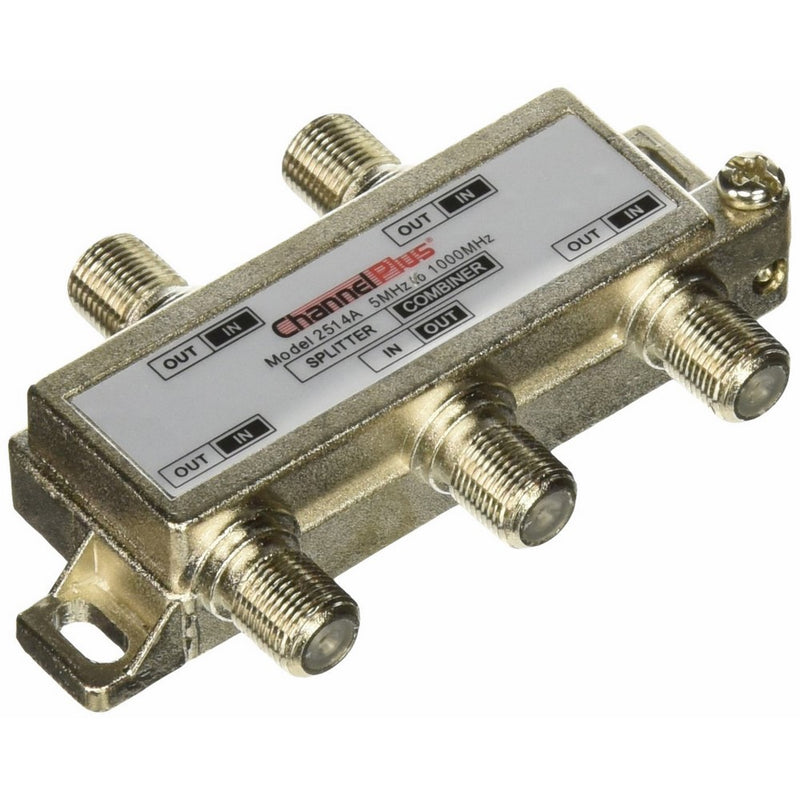 Linear 2514 ChannelPlus DC & IR Passing 4-Way Splitter/Combiner