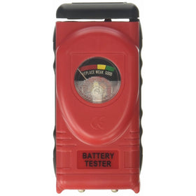 Ulta-Lit Technologies 5001 Battery Tester, Use with C, D, AAA, AA, 9V, N and Button Cell Batteries