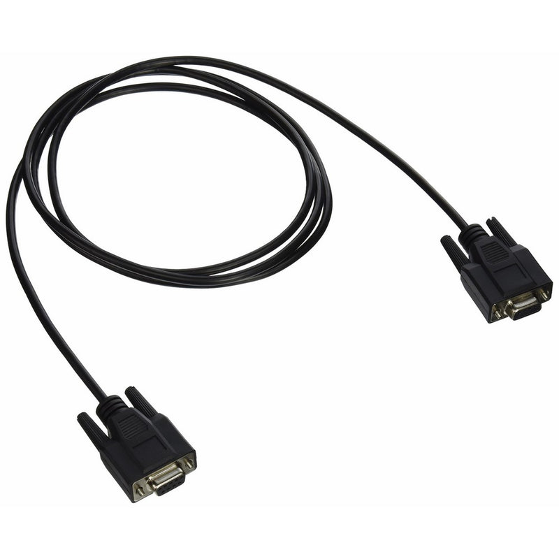 C2G 52035 DB9 F/F Serial RS232 Cable, Black (6 Feet, 1.82 Meters)