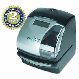 Acroprint ES900 Electronic Payroll Recorder/Time Stamp/Numbering Machine