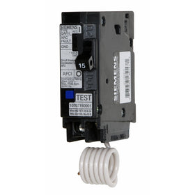 Siemens Q115AFC 15-Amp 1 Pole 120-Volt Combination Type Arc Fault Circuit Interrupter