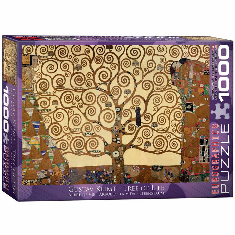 Eurographics Tree of Life by Gustav Klimt 1000-Piece Puzzle