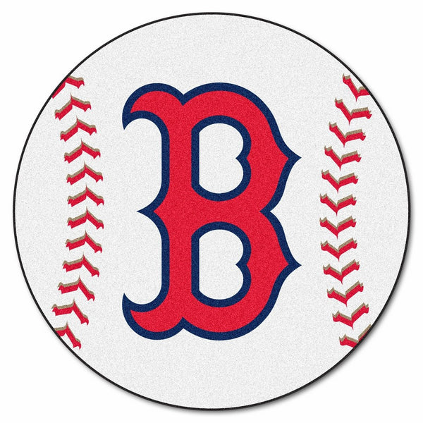 Fanmats MLB Boston Red Sox Nylon Face Baseball Rug