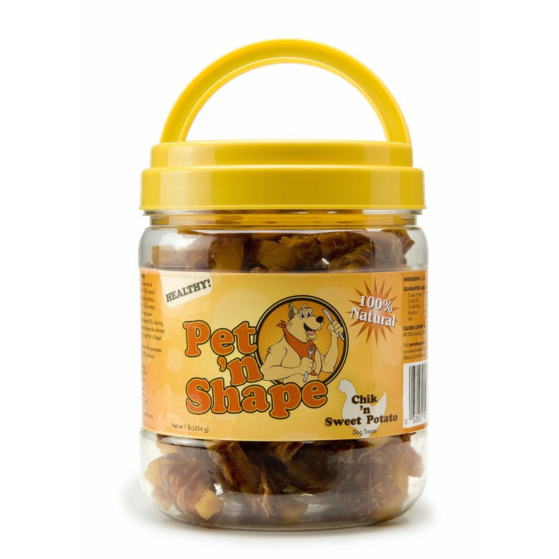Pet 'n Shape Chik 'n Sweet Potato Natural Dog Treats, 16-Ounce