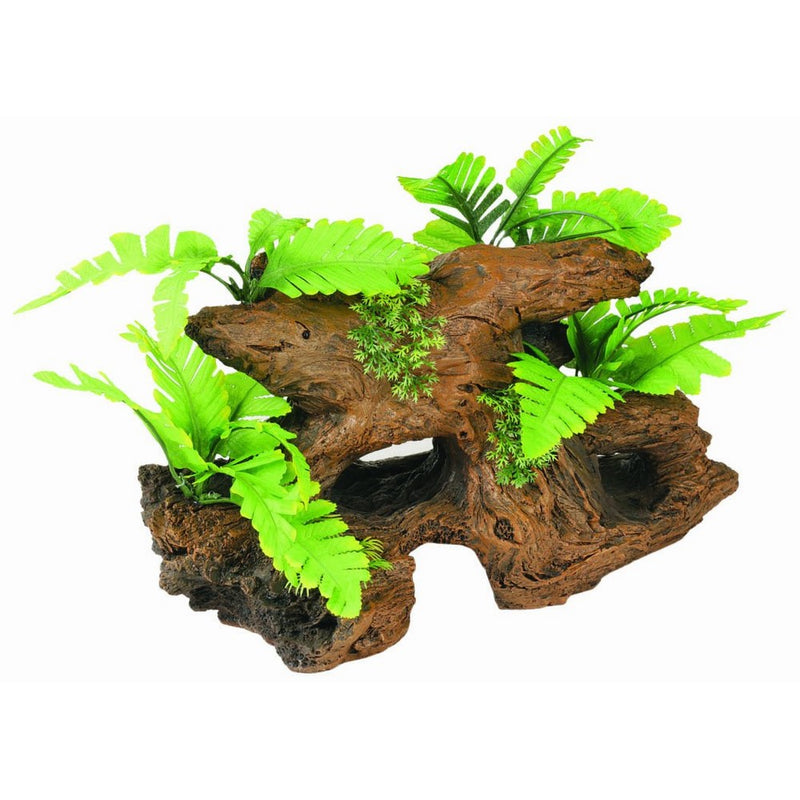 Marina Naturals Malaysian Driftwood with Plants, Large