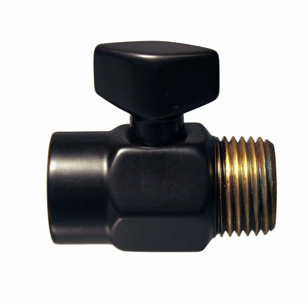 Westbrass 1/2 Shower Arm Volume Control Trickle Valve, Oil Rubbed Bronze, D309-12