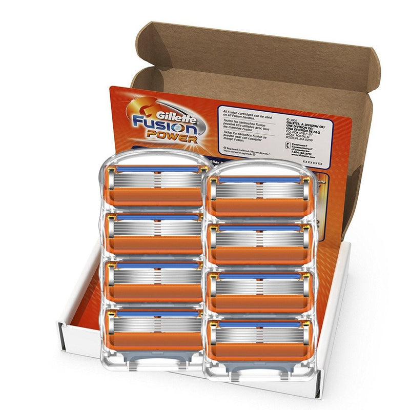 Gillette Fusion5 Men's Razor Blades, 8 Blade Refills