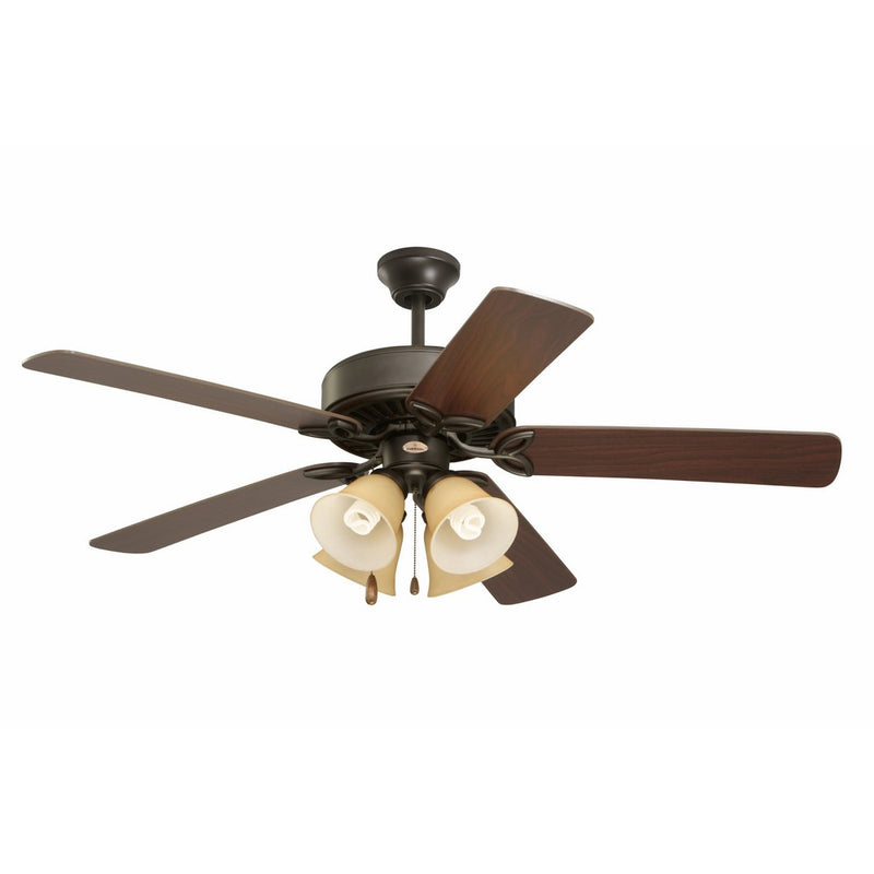 Emerson Ceiling Fans CF711ORS Pro Series II Indoor Ceiling Fan With Light, 50-Inch Blades, Oil Rubbed Bronze Finish