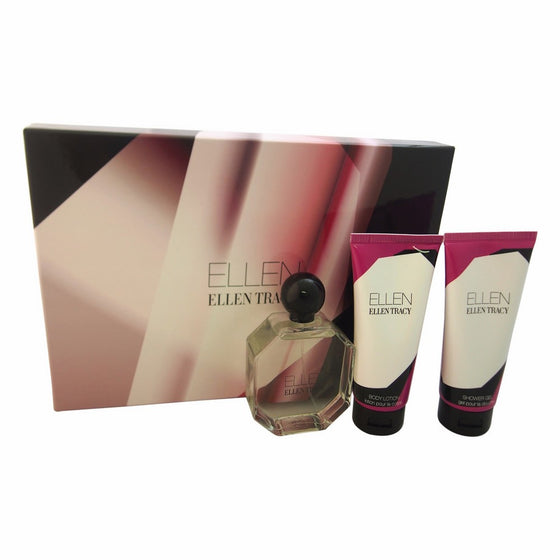 Ellen Tracy Ellen Set (Eau De Parfum Spray and Body Lotion and Shower Gel)