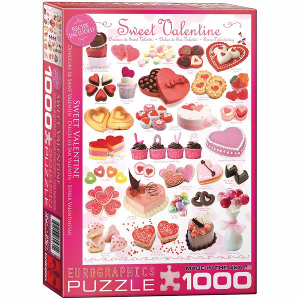 EuroGraphics Sweet Valentines 1000 Piece Puzzle