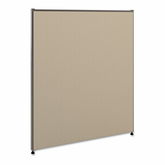 HON Verse Panel , 42"H x 36"W , Light Gray Finish , Gray Fabric