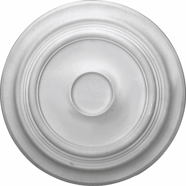 Ekena Millwork CM24TR 24 3/8-Inch OD x 5 1/4-Inch ID x 1 1/2-Inch P Traditional Ceiling Medallion