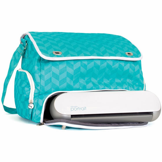 Silhouette TOTE-POR-TEA Portrait Tote, Teal