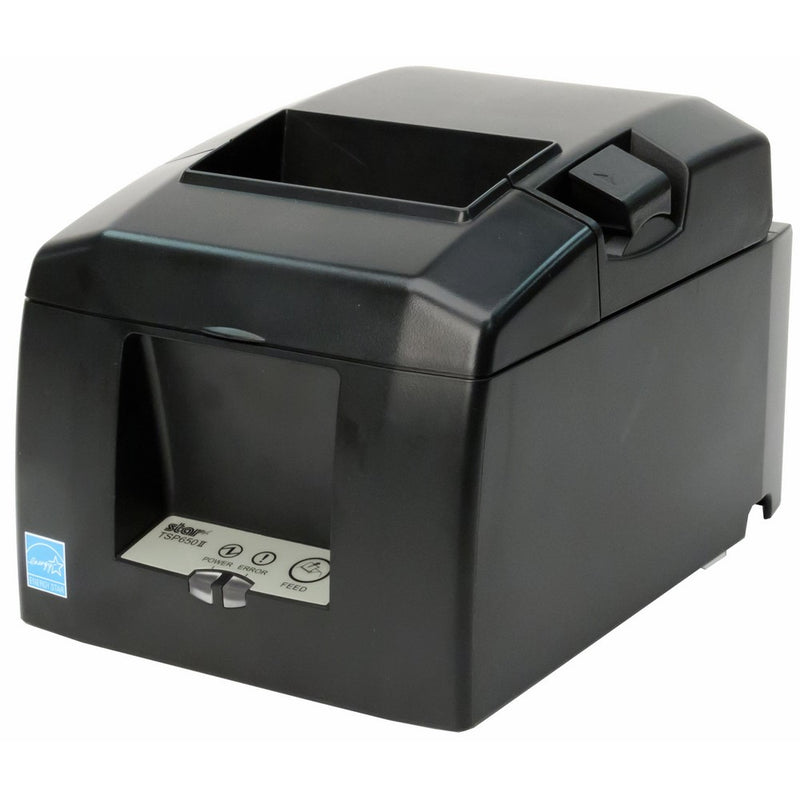 Star Micronics TSP654IIU USB Thermal Receipt Printer with Auto-cutter and External Power Supply - Gray