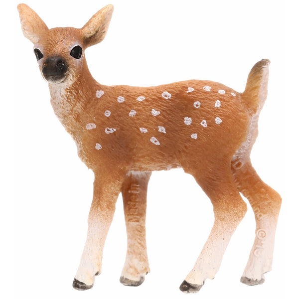 Schleich White-Tailed Fawn Toy Figure