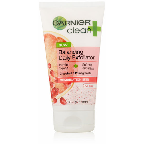 Garnier Clean Balancing Daily Exfoliator For Combination Skin 5FL OZ (Packaging May Vary)