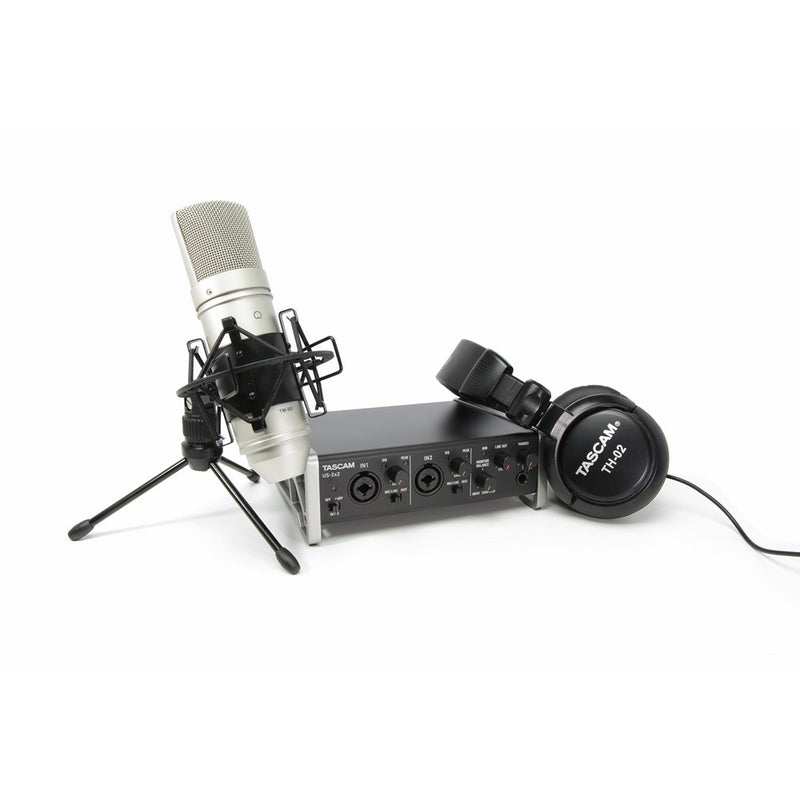 Tascam Trackpack 2x2 Recording Package USB 2 With Software