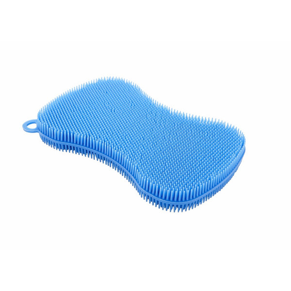 Kuhn Rikon Stay Clean Silicone Scrubber, Blue