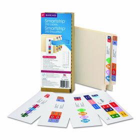 Smead 66006 SmartStrip Refill Label Kit, Inkjet (Pack of 250 Label Forms)