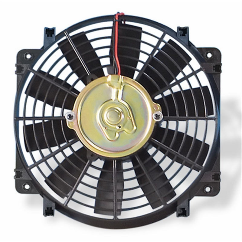 Flex-a-lite 108 Black 10" Trimline Electric Fan (reversible)